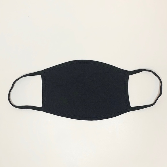 Leopard and Black Reversible Face Mask - Picture 3 of 6